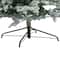 8.5ft. Pre-Lit Slim Flocked Nova Scotia Spruce Artificial Christmas Tree, Warm White LED Lights